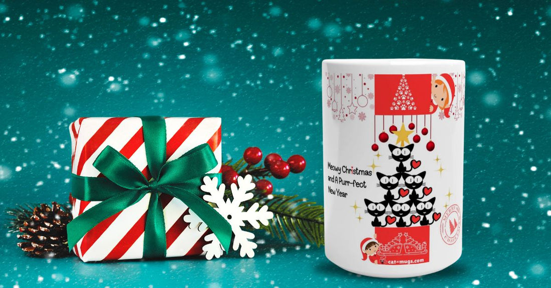Funny & Festive Cat Lover Christmas Mugs That Make the Best Holiday Gifts