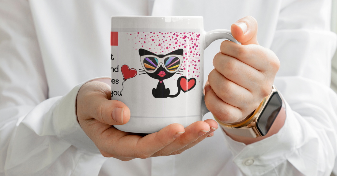 valentines day cat mug gift ideas