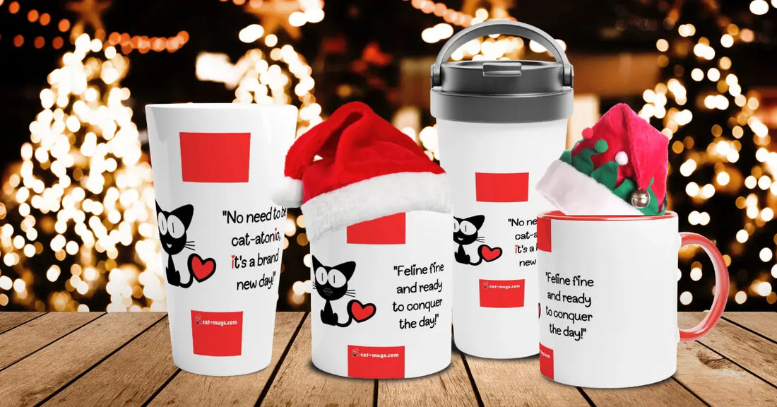 christmas cat mug gift ideas 2024