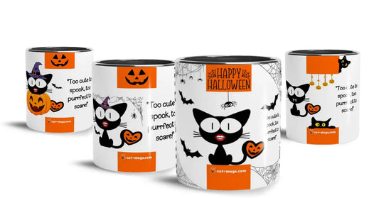 Halloween Mug Spellbinding Sips: The Enchanted Cat Mug