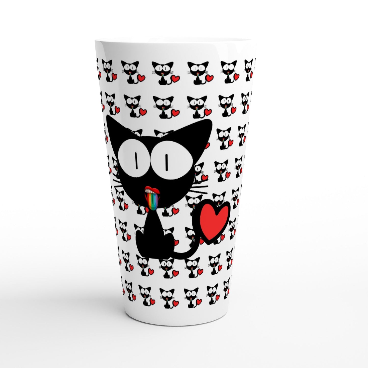 17oz Large cat mug