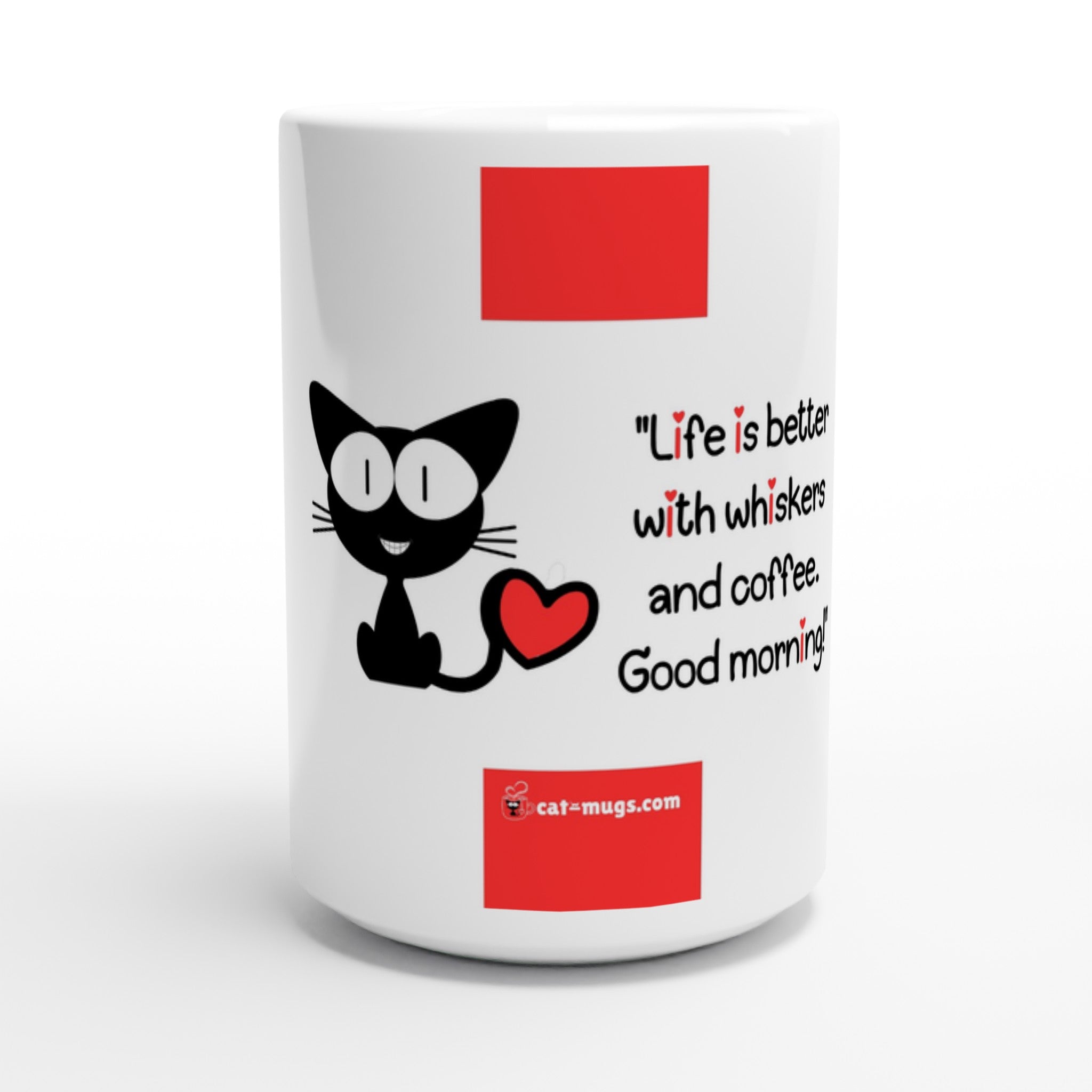 15 oz Medium Cat Mugs